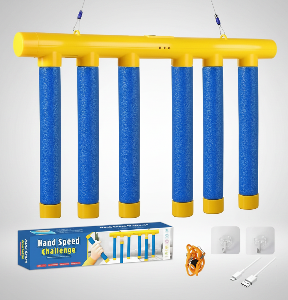 Adjustable Speed Drop Stick Reflex Game for Kids