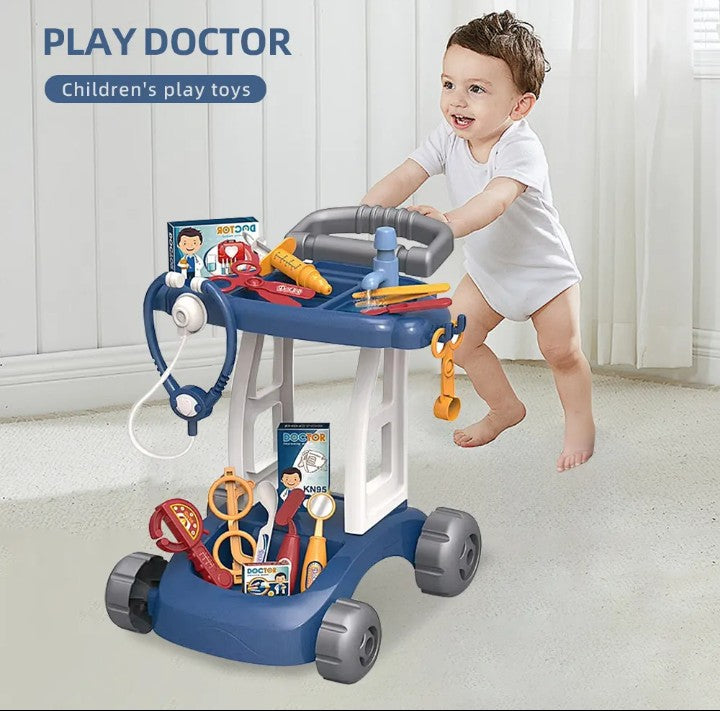 Kids Doctor Playset – Medical Trolley Toy for Role-Playing Fun