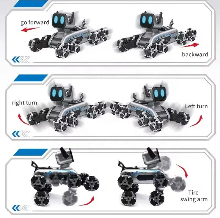 RC Robot Dog Car – Gesture Control Stunt & Deformation Toy for Kids