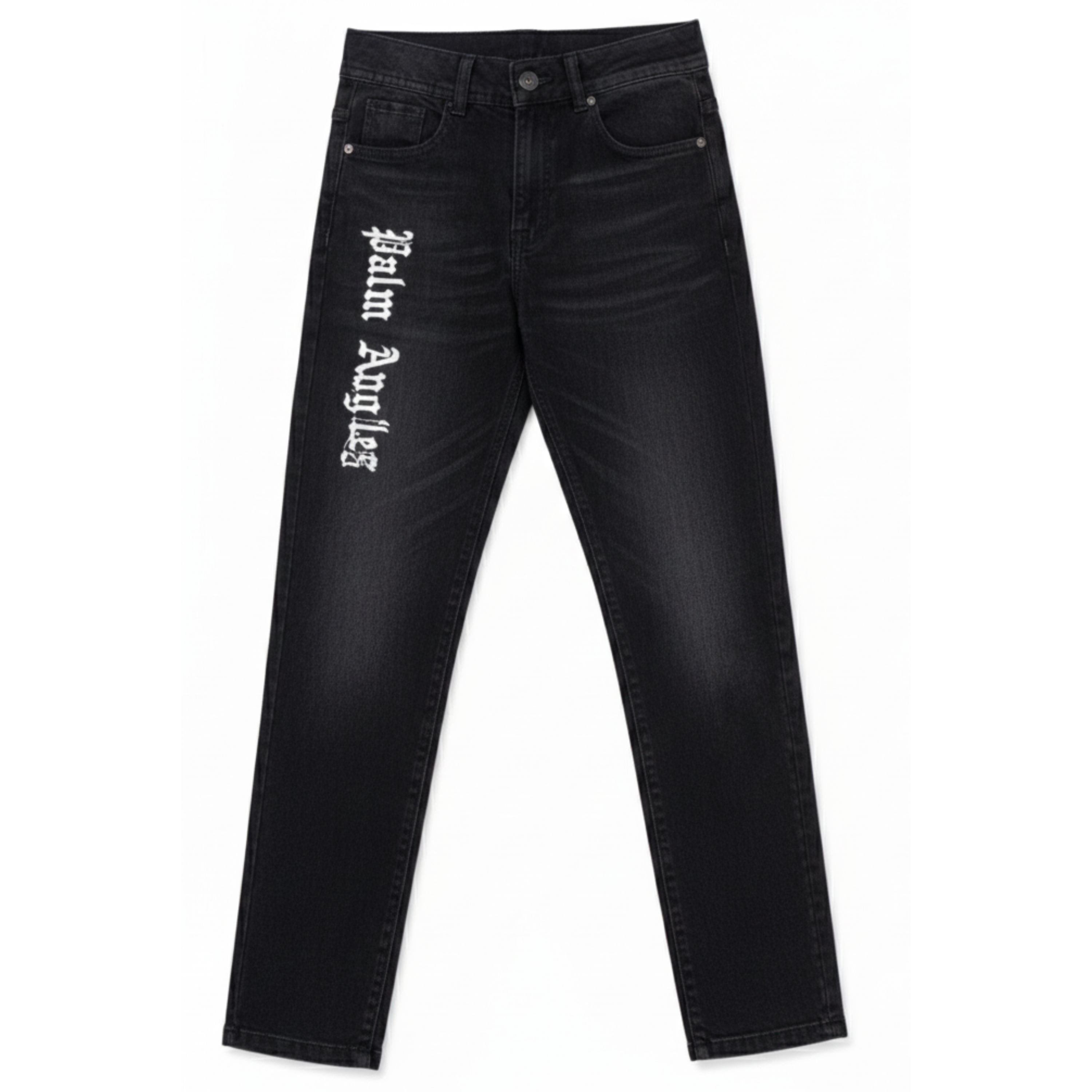 Boys' Graphic Print Denim Jeans – Slim Fit Pants - 1021