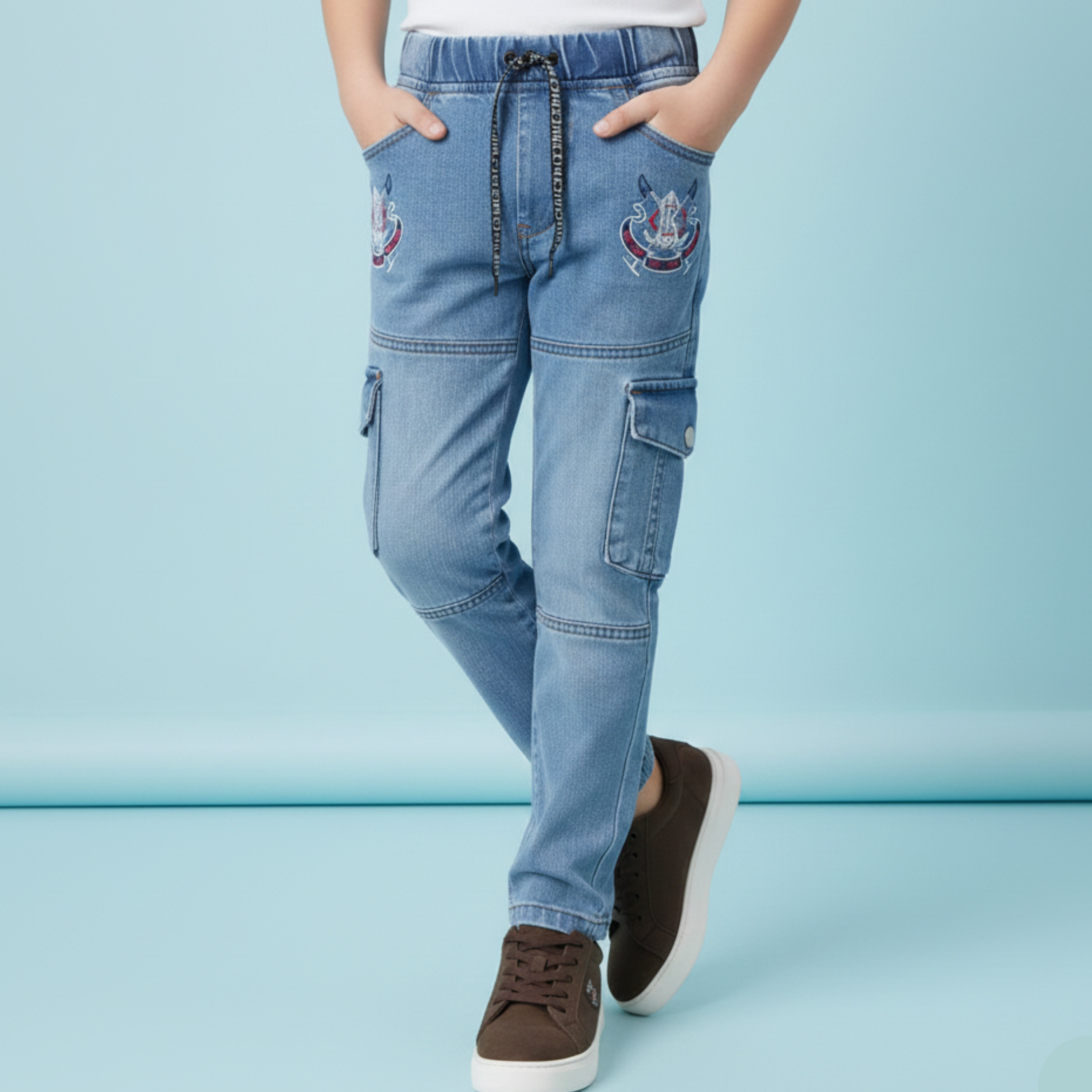 Boys' Beggie Denim Jeans – Beggie Pants - 1025