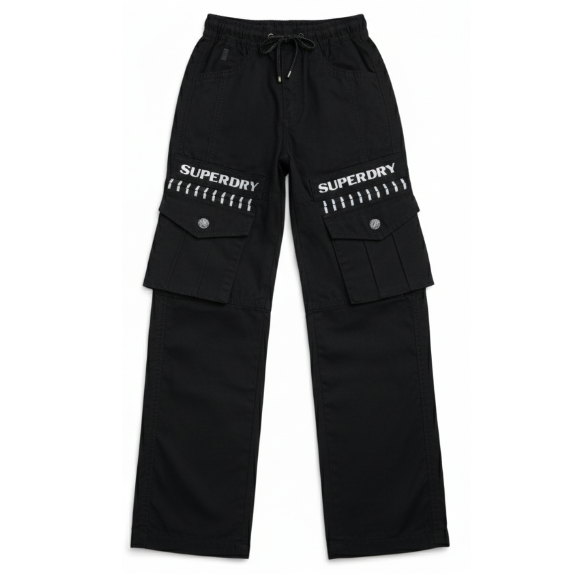 Kids' Superdry Edition Cargo Joggers – Heavy-Duty Outdoor Utility Pants - 1029