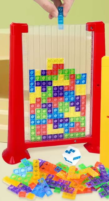Colorful 3D Block Puzzle – Tangram Stacking Building Toy