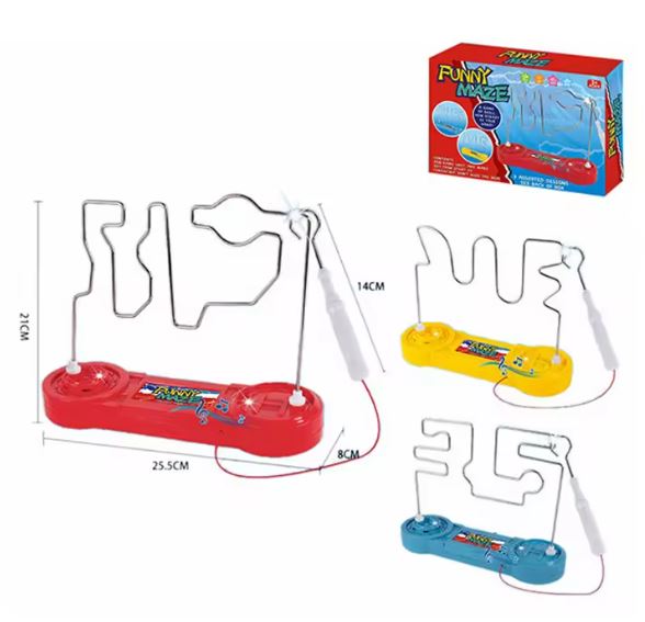 Electric Shock Maze Game Toy – Fun Touch Challenge for Kids