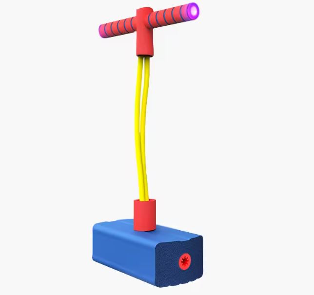 Kids Bounce Foam Frog Pogo Stick – Balance & Jump Training Toy