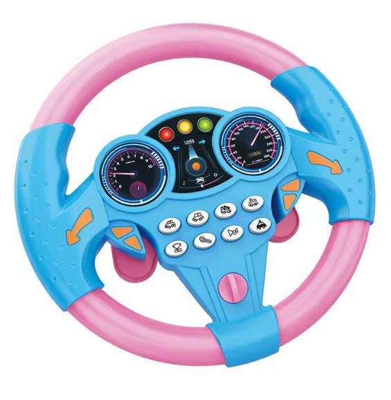 Kids First Officer Steering Wheel – Educational Toy