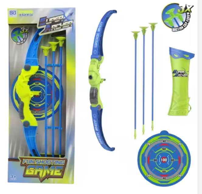 Kids Bow and Arrow Archery Toy Set – Indoor & Outdoor Fun