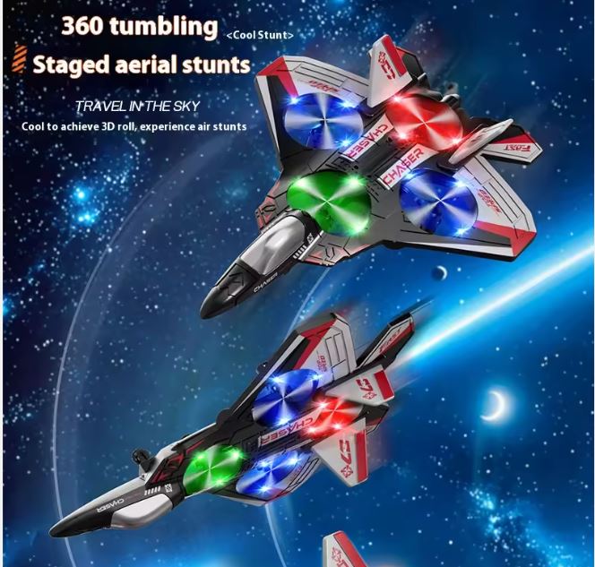 2.4G RC Foam Fighter Glider with LED Lights